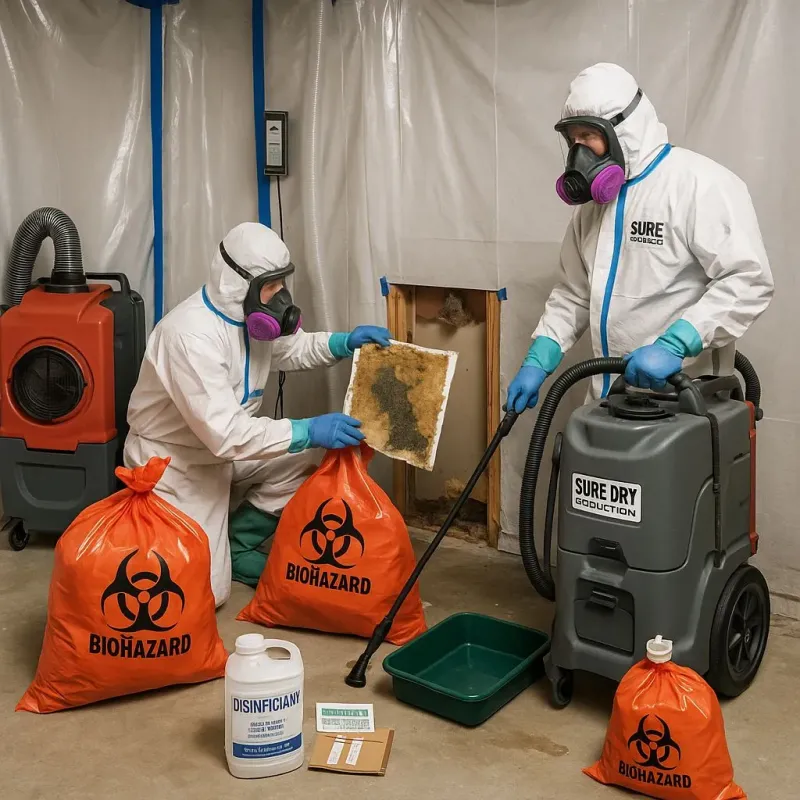 Contaminated Water Handling Protocols process in Pine Level, NC