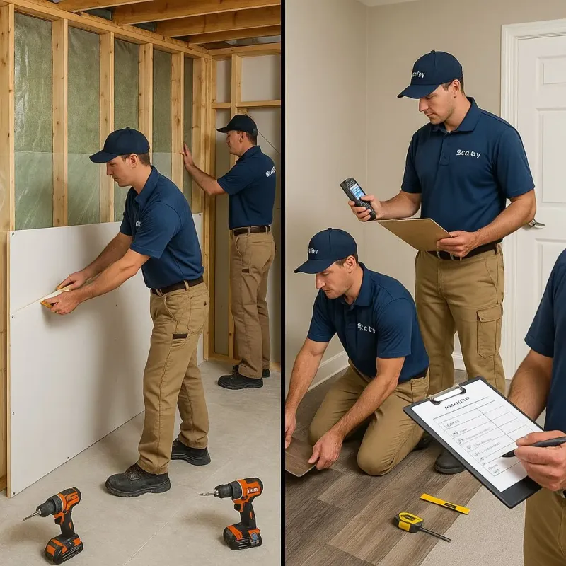 Repairs and Reconstruction process in Pine Level, NC