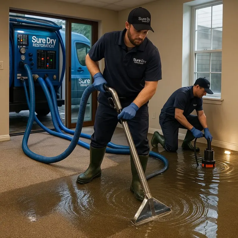 Water Extraction and Removal process in Pine Level, NC